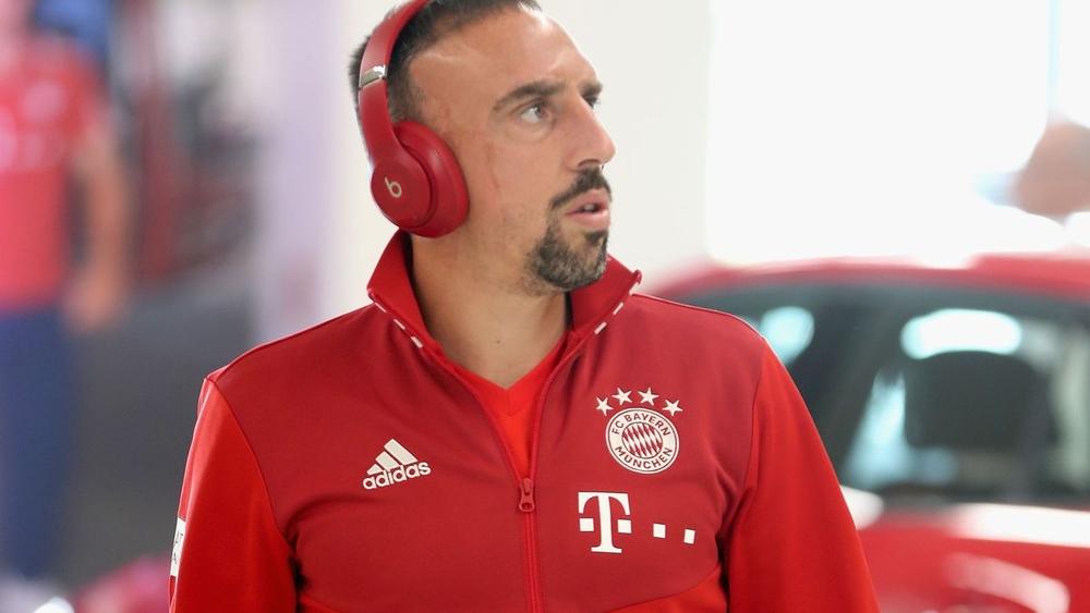 ريبيري غادر مباراة البايرن وليفركوزن قبل نهايتها في "تاكسي"