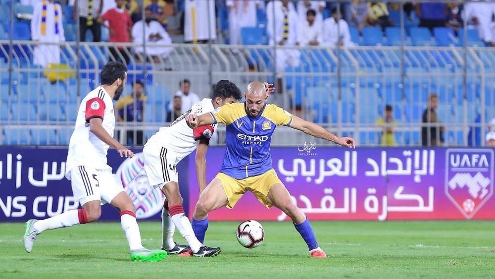 أمرابط يُكشِّّرُ عن أنيابهِ بهدفيْن .. و"النَّصراويون" يتَّخِذونه سلاحاً لتهديد الخصوم