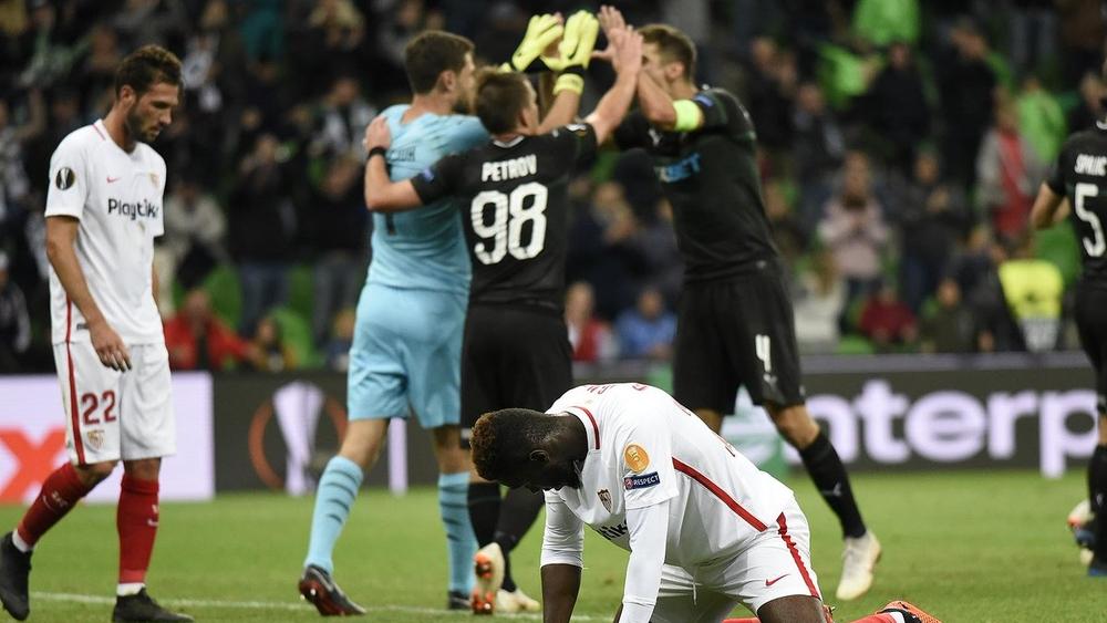 إشبيلية يخسر أمام كراسنودار في الدوري الأوروبي