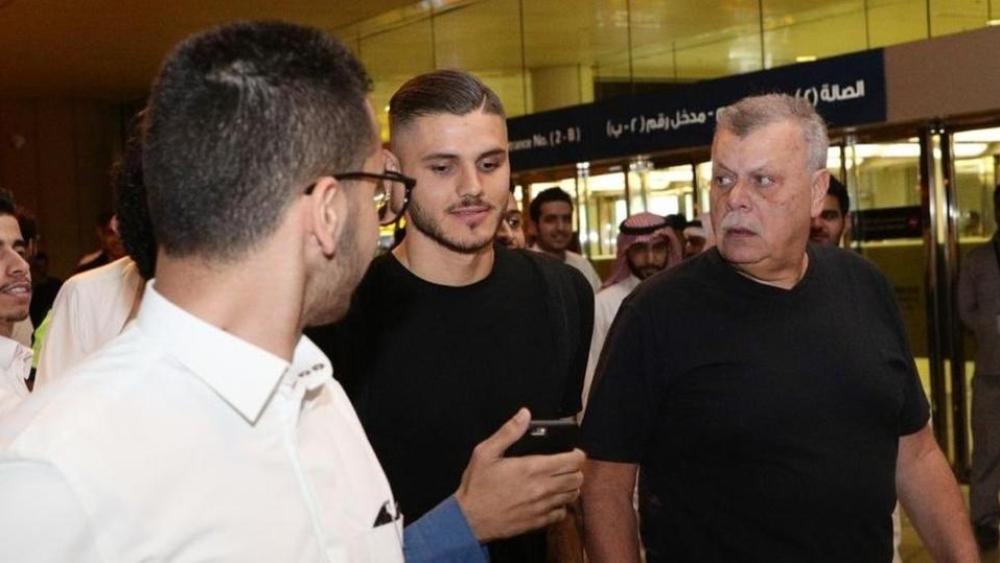 بالصور | إيكاردي على رأس بعثة التانجو الواصلة بالرياض