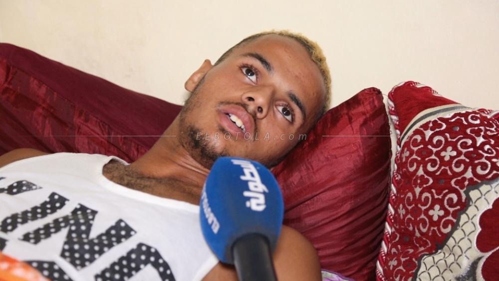 عطوشة لـ"البطولة": "دخلت في غيبوبة لمدة خمس ساعات و لم أتذكر أي شيء بعد ارتطام رأسي مع الأرض"