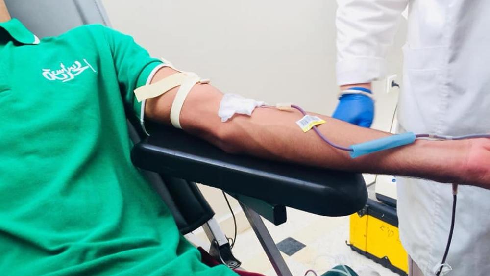 أولترا إيغلز "خلية الرباط" تتبرع بالدم لفائدة ضحايا "قطار بوقنادل"