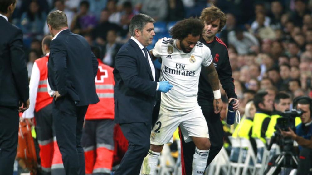 ريال مدريد يكشف التقرير الطبي لإصابة مارسيلو