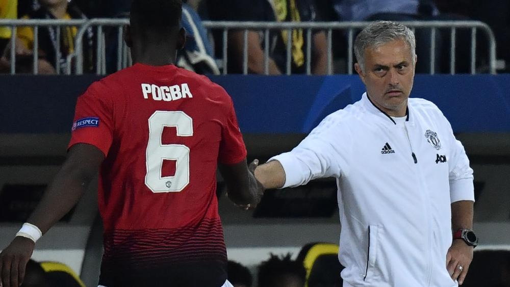 سلام حار بين مورينيو وبوجبا بتدريبات اليونايتد