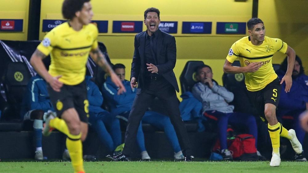 حكيمي أساسي في مواجهة أتلتيكو مدريد