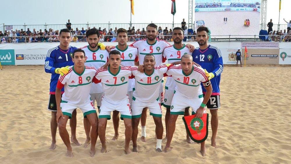 هزيمة قاسية للمغرب أمام مصر في كأس أفريقيا للكرة الشاطئية