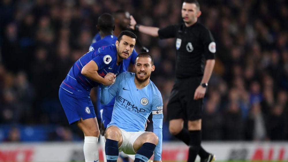 السيتي يدخل فترة الأعياد محرومًا من دافيد سيلفا