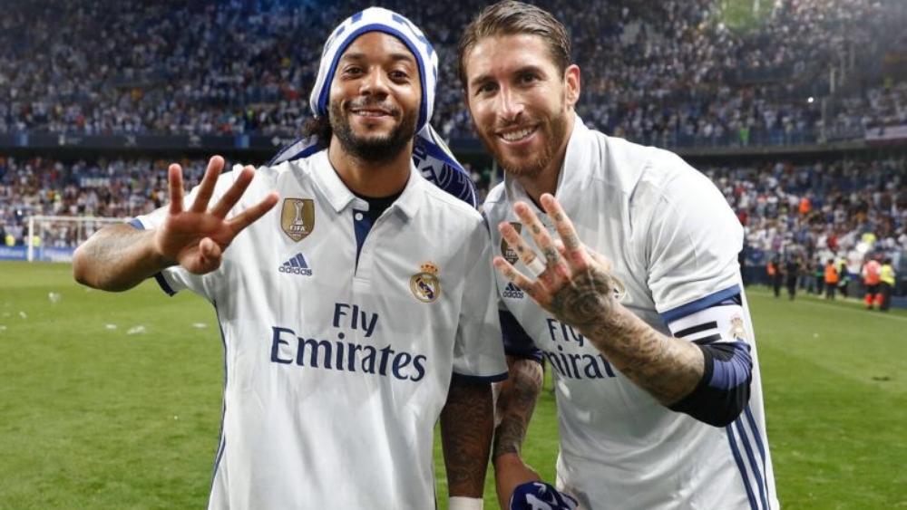 راموس ومارسيلو على بعد خطوة من اللقب الـ20