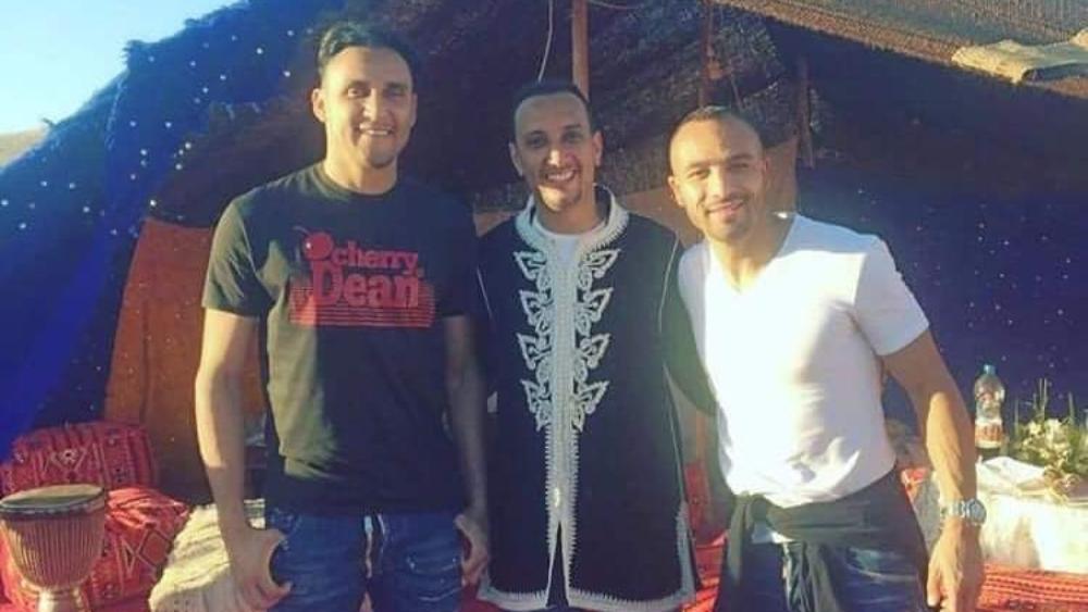 بالصور .. الزهر ونافاس يقضيان إجازة أعياد الميلاد بمراكش