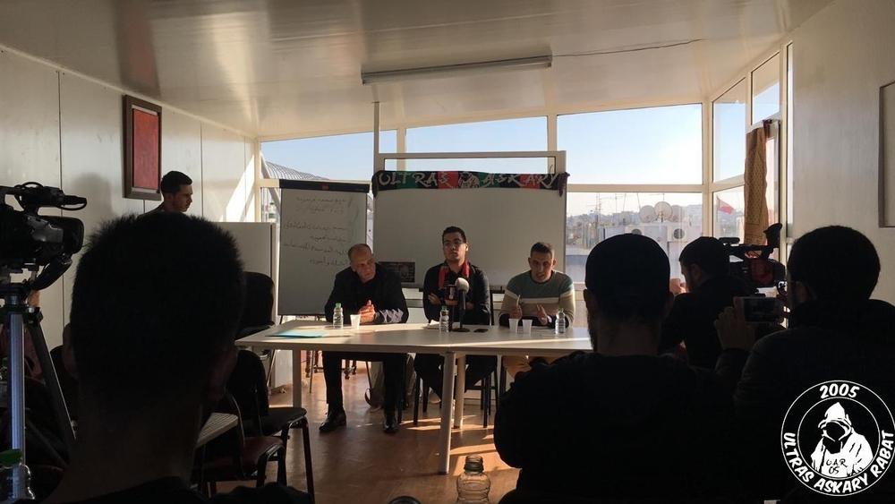 "أولتراس عسكري" عقدت ندوة صحفية اليوم الخميس