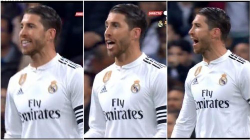 الكشف عما قاله راموس لزملائه بعد هدف برشلونة الثالث