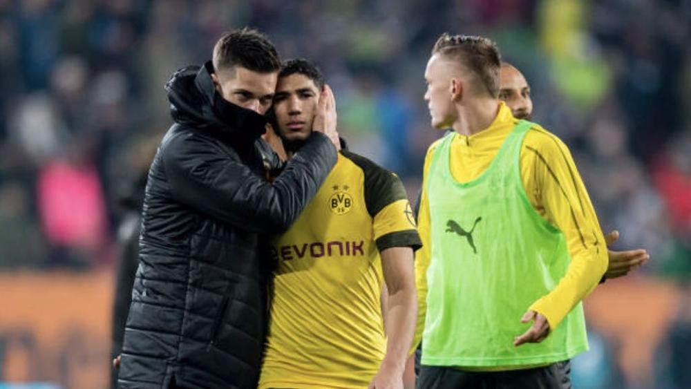 أشرف حكيمي احتياطي أمام فولفسبورغ