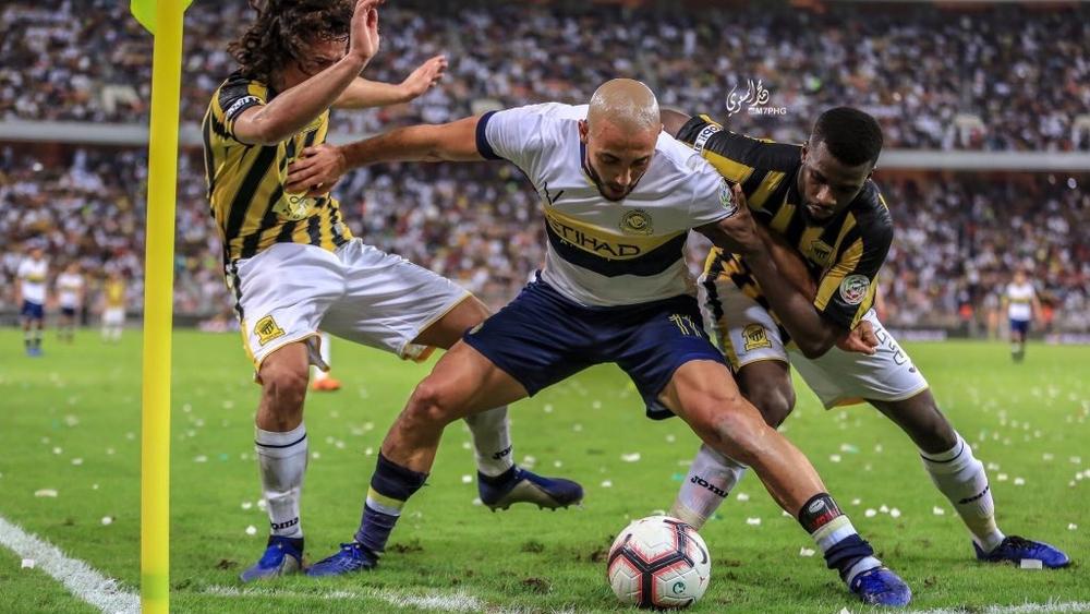 مُشاركة أمرابط في لقاء الاتحاد قد تؤزِّم العلاقة بين النصر وجامعة الكرة