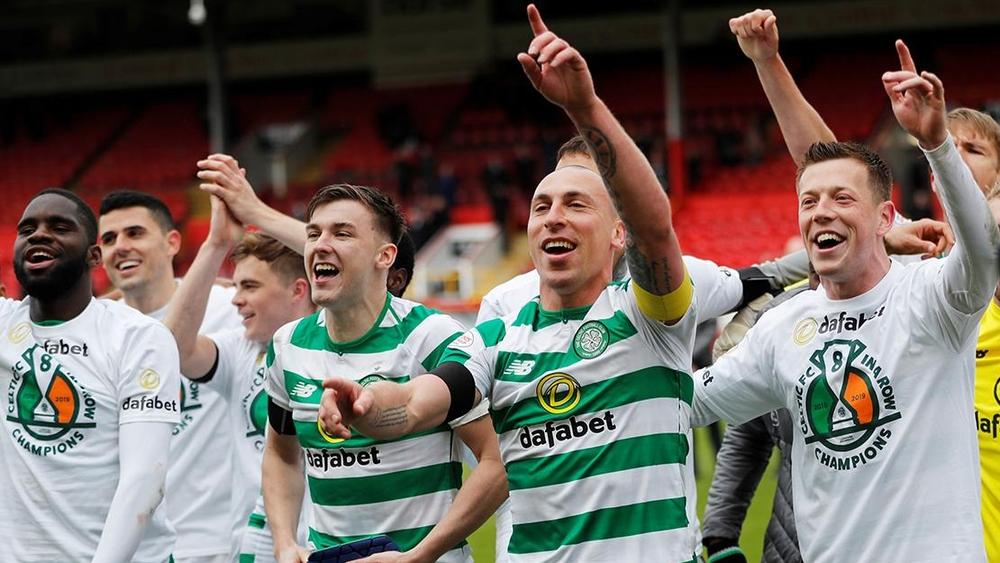 مثل يوفنتوس.. سلتيك يُحرز لقب الدوري للمرة الثامنة على التوالي