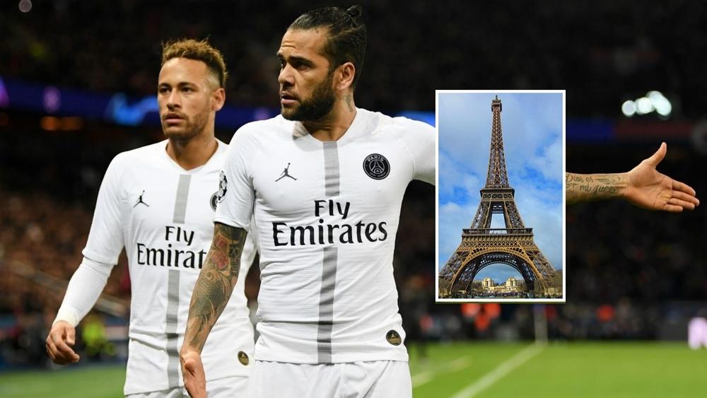 ألفيس يخرج بتصريح مثير في حديثه عن مستقبل نيمار: "أراهن على برج إيفل!"