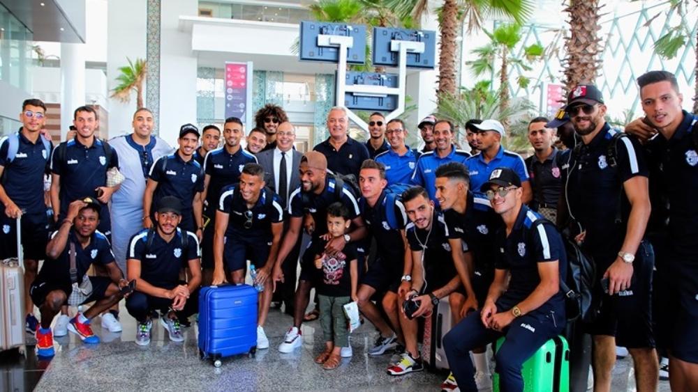 بعثة إتحاد طنجة تتوجه إلى الدارالبيضاء استعدادا لمواجهة الرفاع البحريني