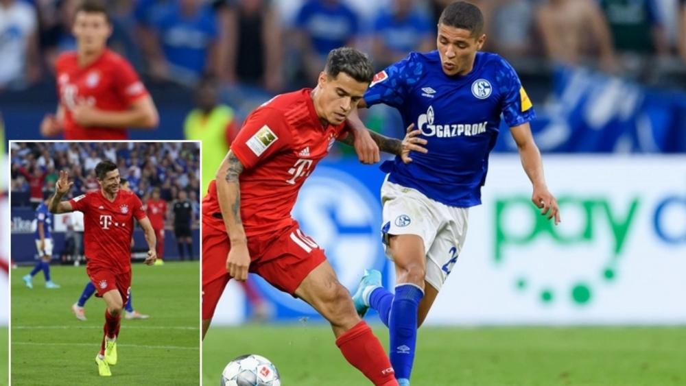 في حضور حاريث.. شالكه يخسر أمام البايرن بـ"هاتريك ليفا" مع مشاركة كوتينيو