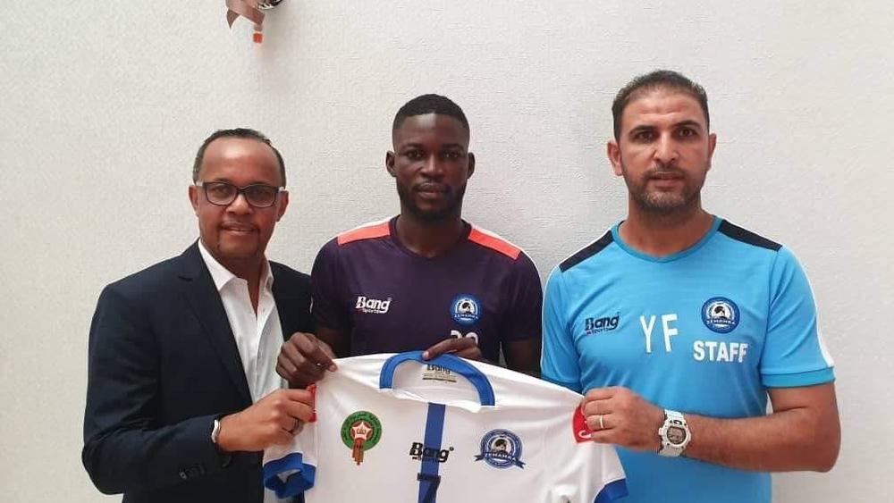 ميركاتو "البطولة"/ رسميا: نهضة الزمامرة تتعاقد مع المهاجم الغابوني عبدو دجاميلو