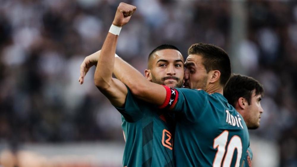 أياكس يواصل انتصاراته في الدوري الهولندي بـ"ثنائية زياش" وتألق تاديتش