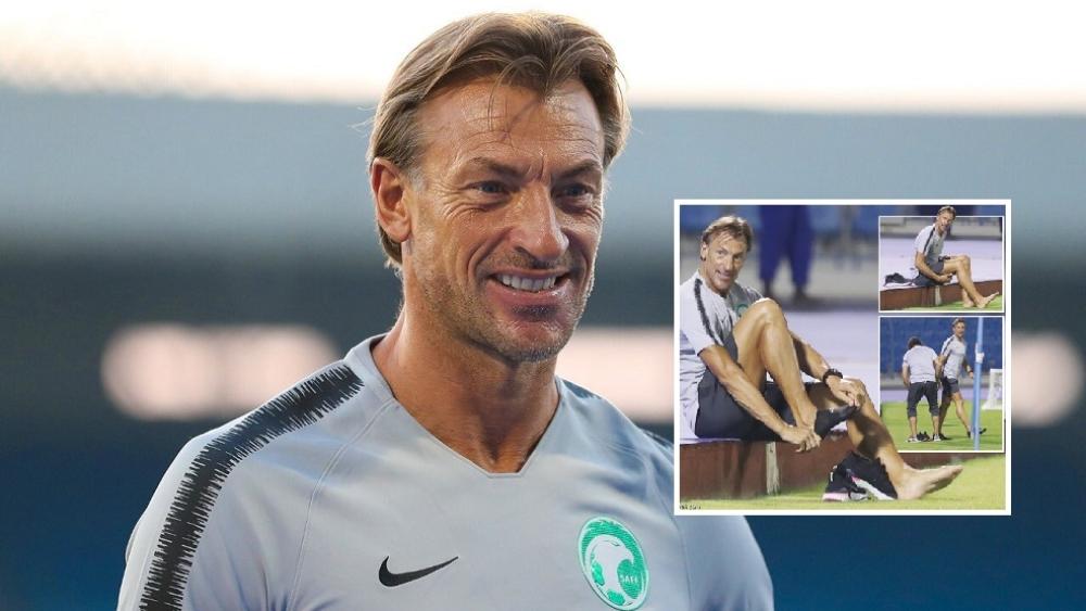 رونار نسي حذاءه في الفندق وتأخر عن الحصة التدريبية لمنتخب السعودية لمدة 14 دقيقة