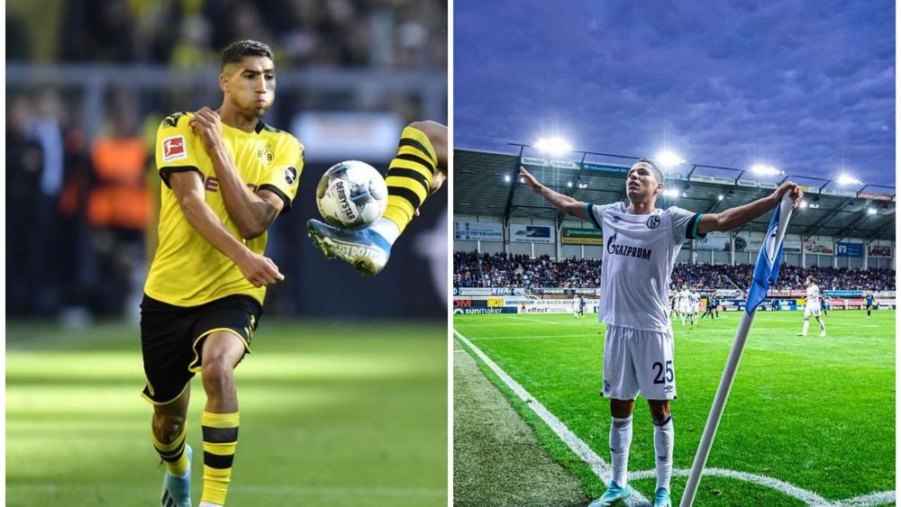 حكيمي وحاريت في التشكيلة المثالية لـ"البوندسليغا"