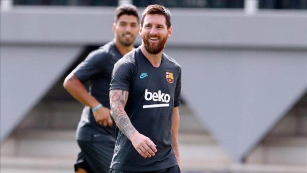 ميسي وديمبلي يعودان لقيادة هجوم برشلونة أمام إنتر