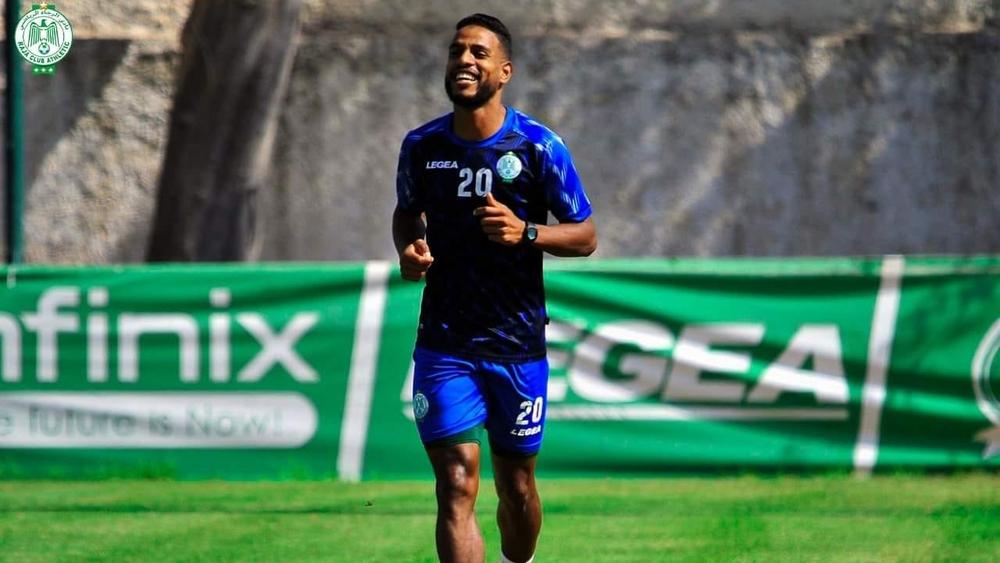 جبيرة يلتحق بتداريب الرجاء يوم غد بعد طول غياب