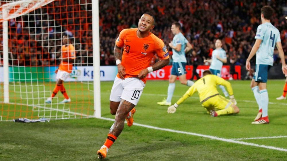 تصفيات "يورو 2020" | ديباي يقود هولندا لتحقيق فوز في آخر الدقائق.. وتشارك الصدارة مع ألمانيا وأيرلندا الشمالية
