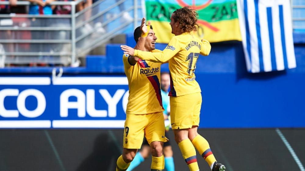 ثلاثي برشلونة "المرعب" يبدأ تهديد فرق إسبانيا