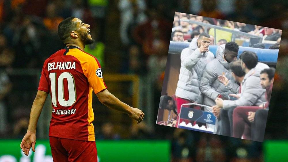 مدرب غلطة سراي ينتقد الغاضبين على بلهندة: "إنهم متفرجون فقط"