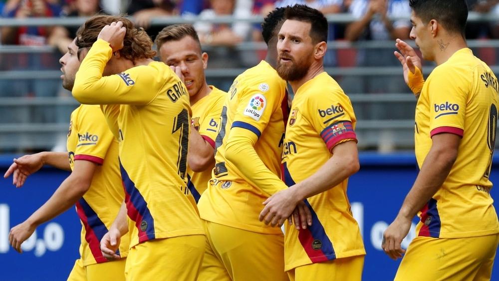 تشكيلة برشلونة أمام ليفانتي: فالفيردي يدفع بثلاثي الهجوم "MSG"