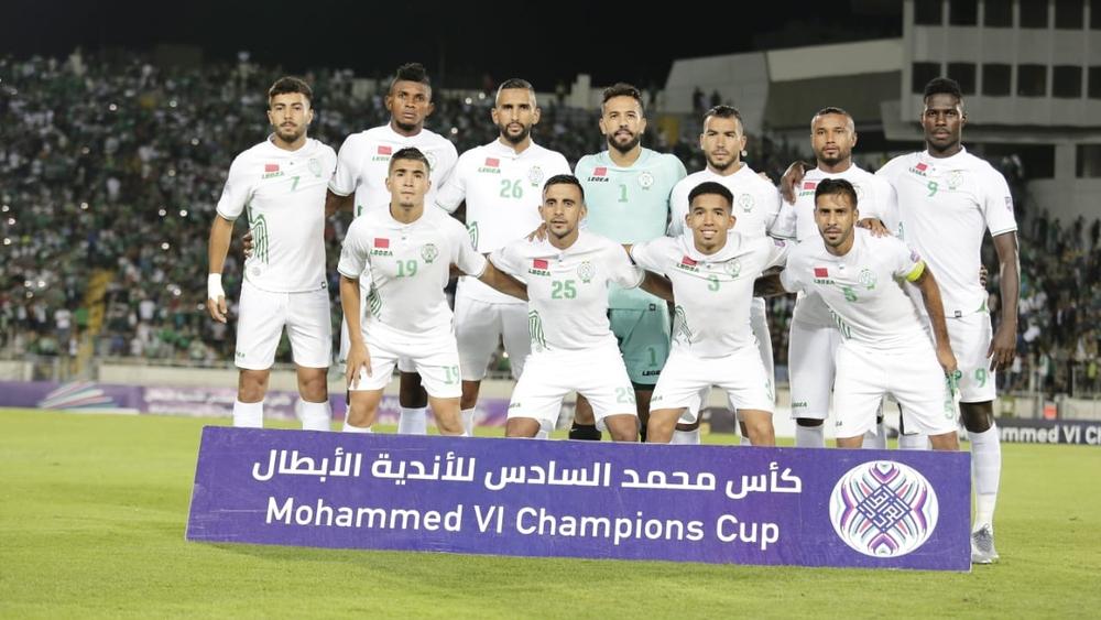 تشكيلة الرجاء الرسمية في مباراة الديربي أمام الوداد