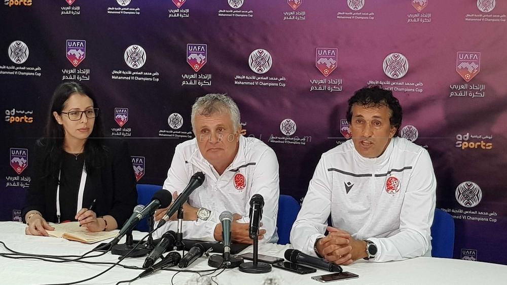 زوران:" استعدادنا للديربي مر في ظروف صعبة ومتفائل بمباراة العودة رغم الغيابات الممكنة"