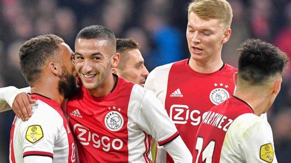 زياش يصنع هدفين ولبيض يُسجل هدفًا في انتصار أياكس برباعية على هيراكليس