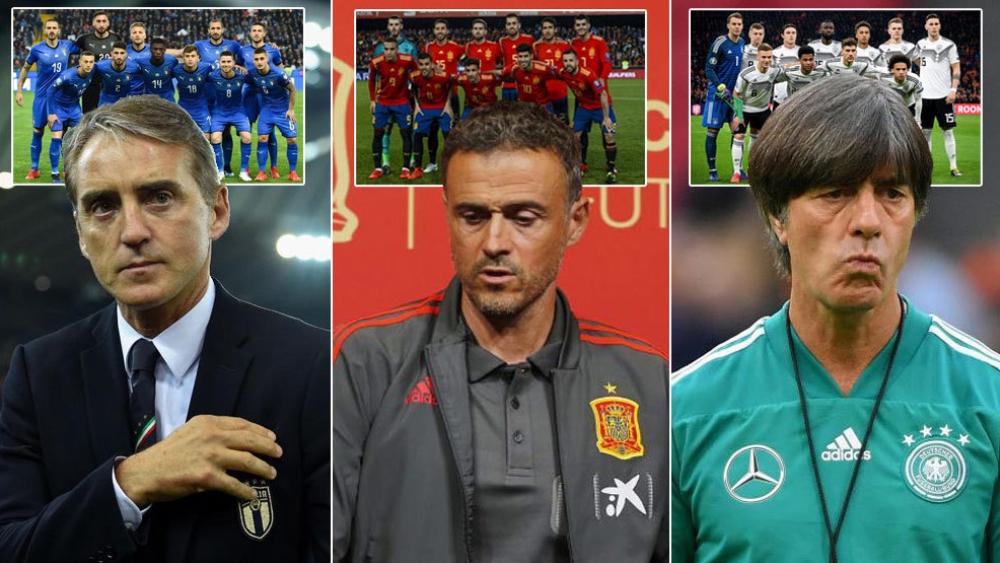 ألمانيا وإسبانيا وإيطاليا.. الأبرز في التصنيف الأول قبل قرعة "يورو 2020"