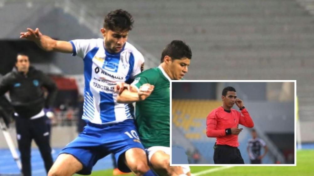 الجامعة تصدر بلاغا بشأن "واقعة" لاعب اتحاد طنجة الهريش و حصوله على انذارين دون طرده