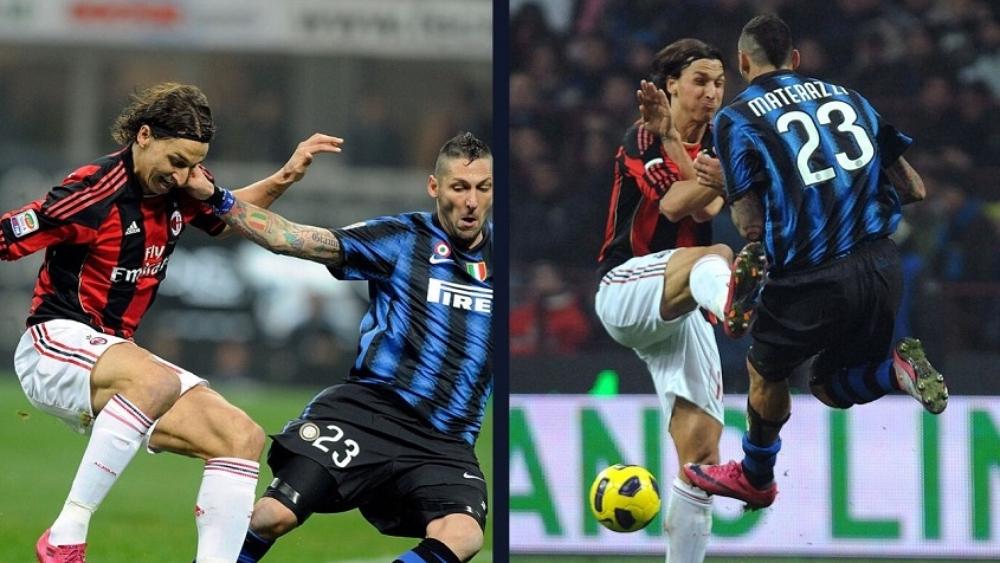 إبراهيموفيتش: "انتظرت 4 سنوات لأرسل ماتيراتزي إلى المستشفى بحركة الـ'تايكواندو'!"