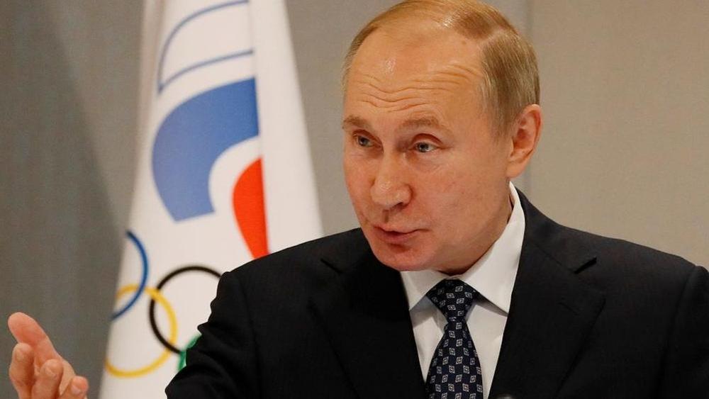 الرئيس الروسي ينتقد قرار إيقاف بلاده عن المشاركة في المسابقات الدولية