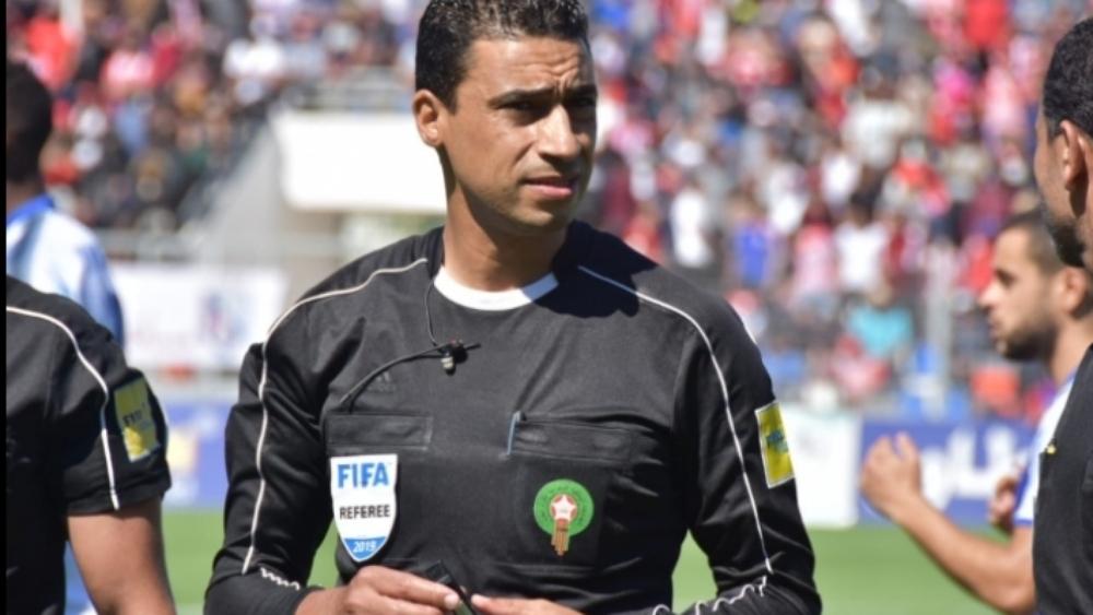 نور الدين الجعفري حكما لمباراة رجاء بني ملال و حسنية أكادير