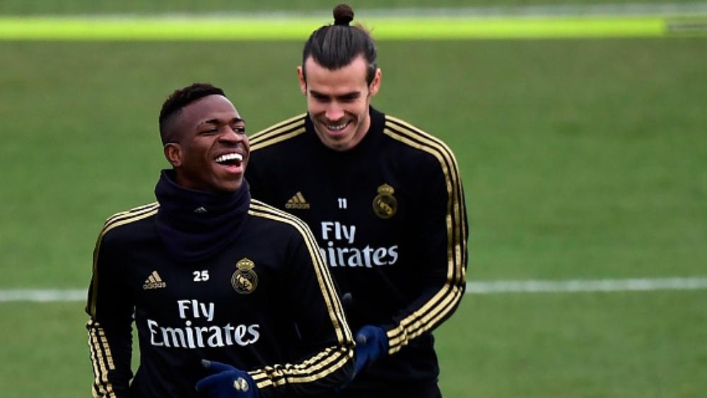 فينيسيوس يتألق في المران الأخير قبل الكلاسيكو ويسجل رباعية