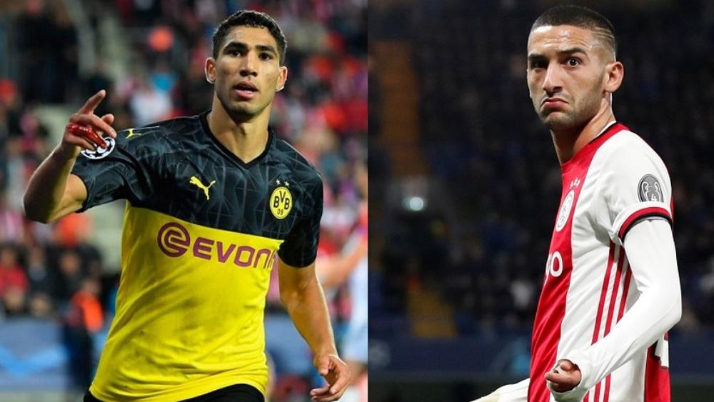 صحيفة "ماركا" تضع زياش وحكيمي ضمن "أفضل 100 لاعب في 2019"