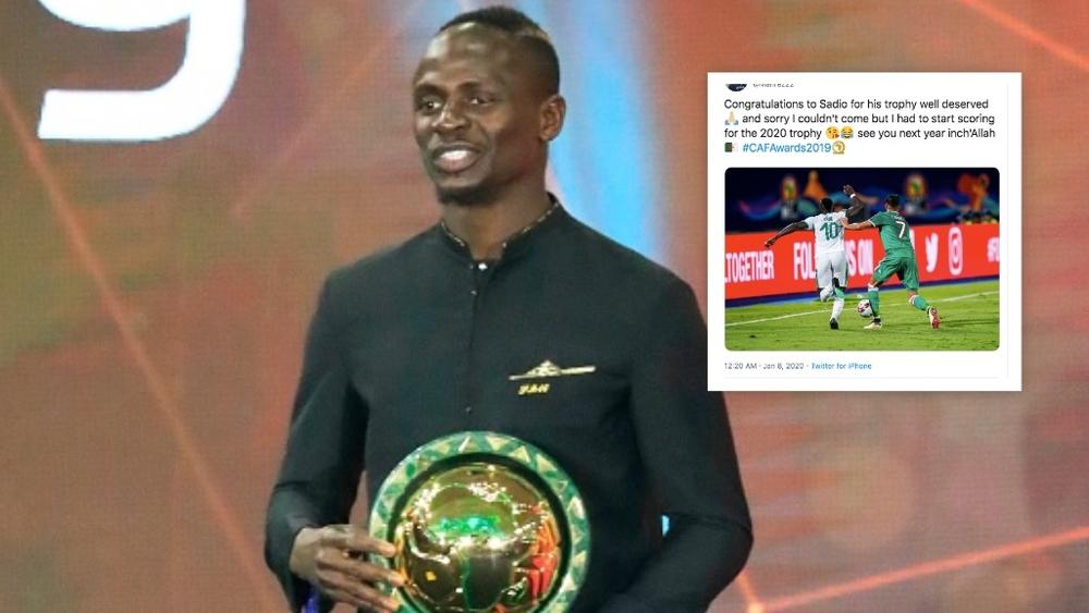 هل أحرج محرز دون قصد صلاح بتغريدته لساديو ماني؟