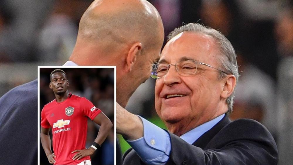 بيريز 'يتجاهل' التعليق على إمكانية ضم بوغبا: "أنا لا أعرف من هو بوغبا"