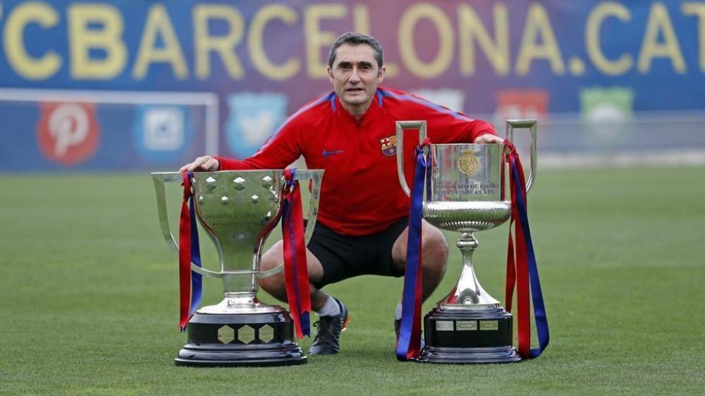 أرقام فالفيردي مع برشلونة تبرز إقالته وهو على القمة