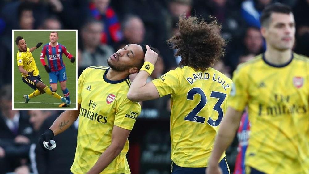 ضربة موجعة لآرسنال.. إيقاف أوباميانغ 3 مباريات بعد تدخله "الخشن"!