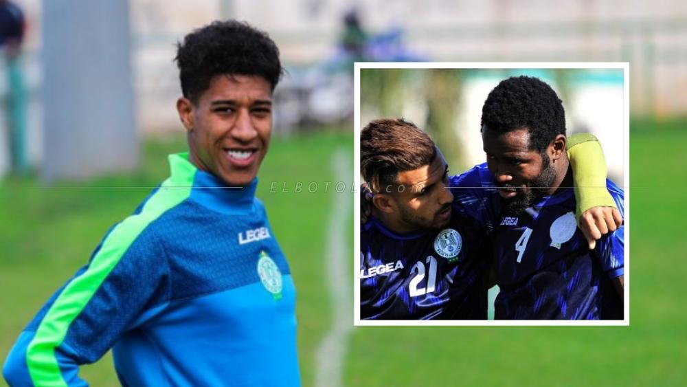 الرجاء تستعيد حميد أحداد و فابريس نغاه في مباراة مولودية وجدة