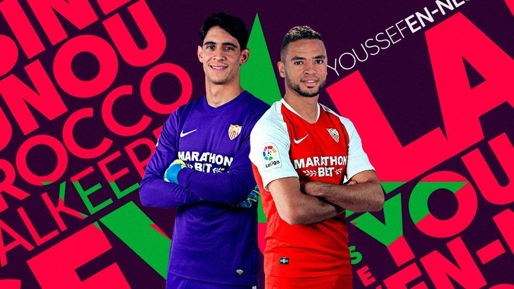 حضور مغربي ثنائي في إشبيلية لأول مرة في تاريخ النادي