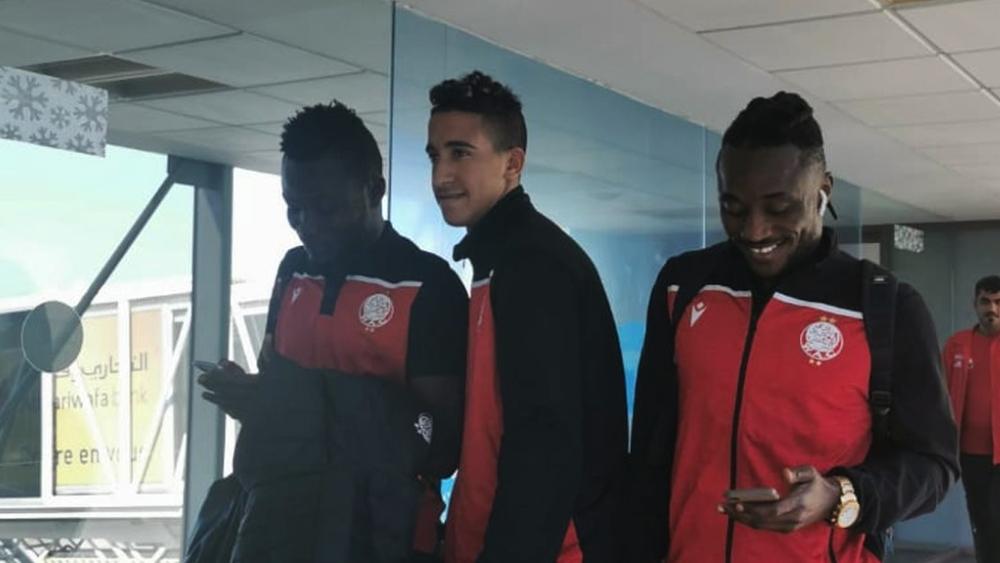 بعثة الوداد تحط الرحال بأرض الوطن بعد رحلة طويلة من جنوب أفريقيا