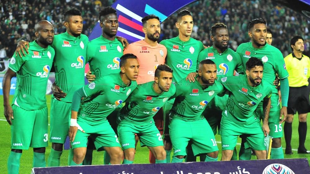 قائمة الرجاء الرياضي المستدعاة لمباراة الجيش الملكي