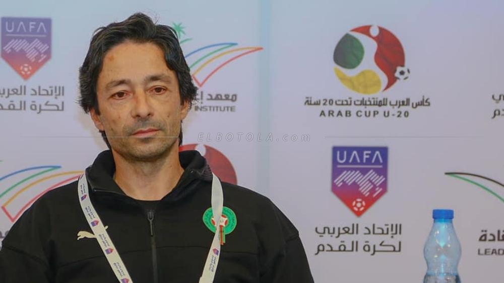 مدرب المنتخب الوطني لأٌقل من 20 سنة: "البحرين منتخب قوي و عنيد و بعد هزمه بدأنا التفكير في التأهل للدور الثاني"